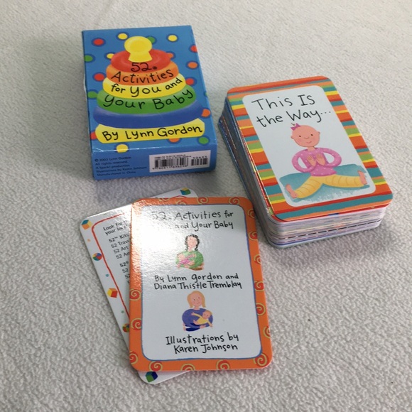 “52 Activities for You and Your Baby” Card Pack, Like New - Picture 10 of 14